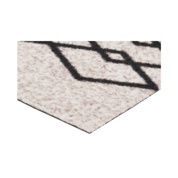 Kremowo-czarny chodnik Zala Living Cook & Clean Waves, 60x180 cm-image-2
