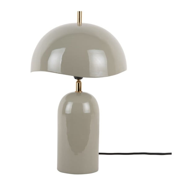 Ciemnoszara lampa stołowa (wysokość 41 cm) Querido  – Leitmotiv