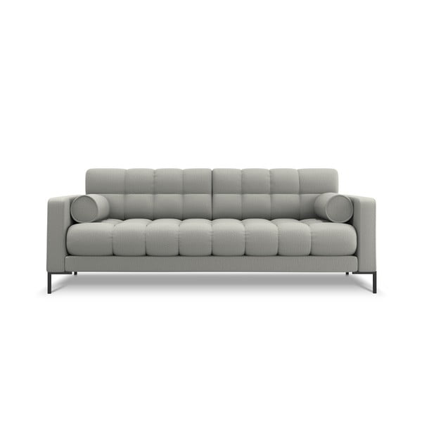 Jasnoszara sofa 217 cm Bali – Cosmopolitan Design