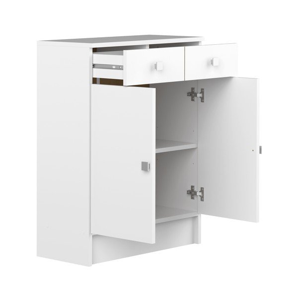 Biała niska szafka łazienkowa 60x82 cm Combi – TemaHome-image-4