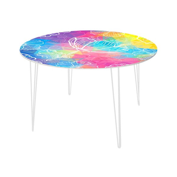 Stół do jadalni Flower Jellyfish, 120 cm