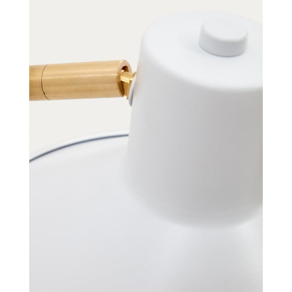 Biały kinkiet ø 20 cm Aria – Kave Home-image-2