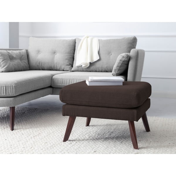 Brązowy podnóżek Mazzini Sofas Elena-image-4