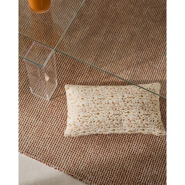 Poszewka na poduszkę z mieszanki lnu 30x50 cm Manma – Kave Home-image-1