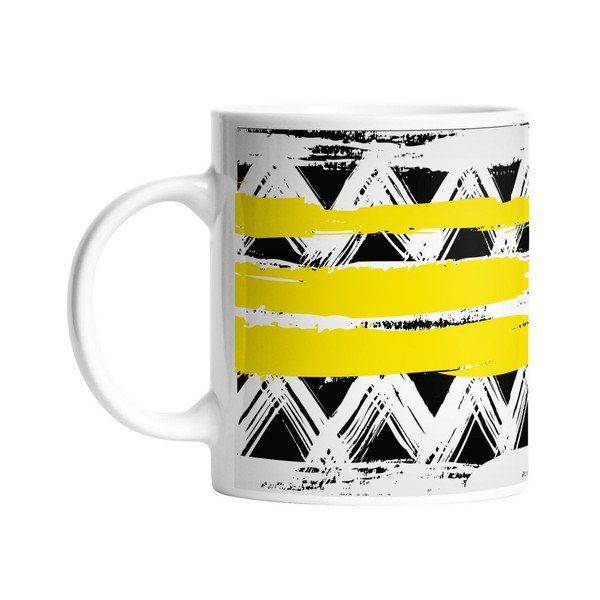 Ceramiczny kubek Zig Zag, 330 ml-image-1