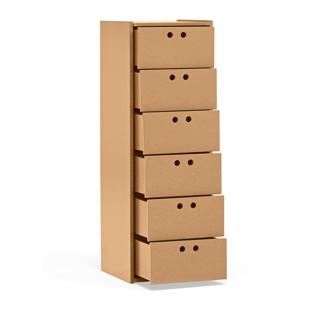 Szafka w naturalnym kolorze 40x118x40 cm Wally – Teulat (zdjęcie 3)