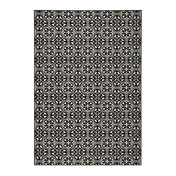 Czarny chodnik Hanse Home Gloria Pattern, 80x300 cm