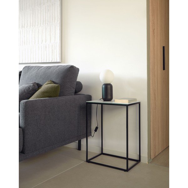 Stolik z ceramicznym blatem 30x45 cm Rewena – Kave Home-image-1