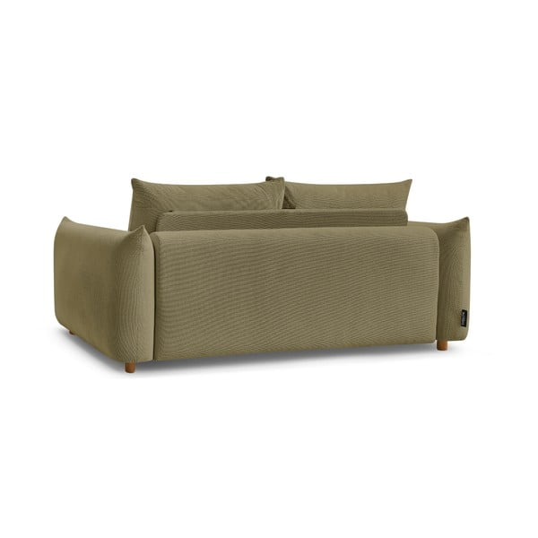 Zielona rozkładana sofa 234 cm Ernest – Bobochic Paris-image-4