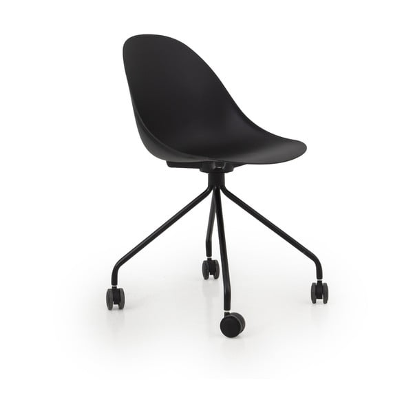 Czarne krzesło biurowe Tenzo