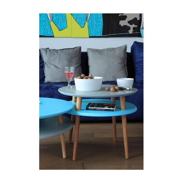 Ciemnoszary stolik Ragaba UFO, Ø 45 cm-image-3