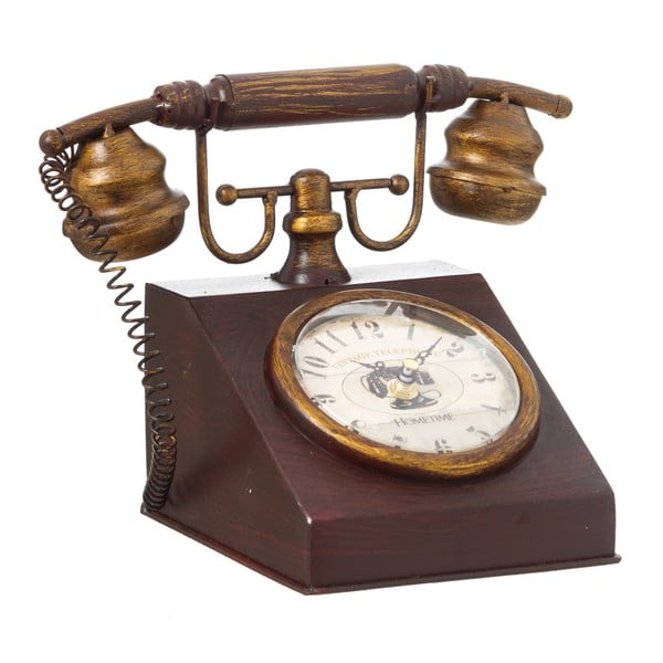 Zegar Ixia Vintage Bronze Telephone