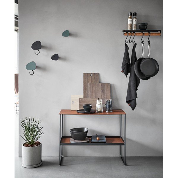 Koniakowa metalowa konsola 29x78 cm Bull – LIND DNA-image-1