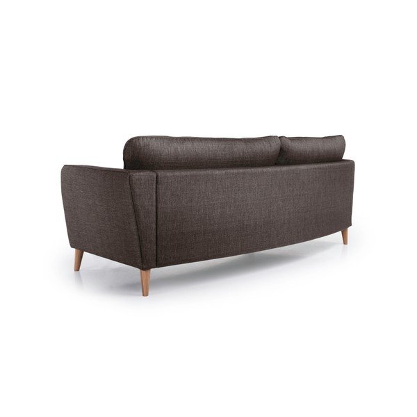Brązowa sofa Scandic Paris, 245 cm-image-2