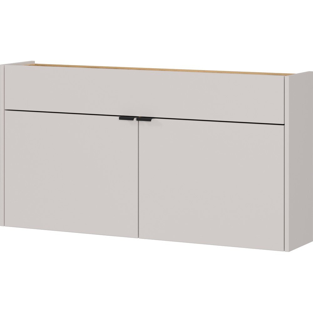 Kremowa szafka wisząca 110x57x22 cm Ameca – Germania