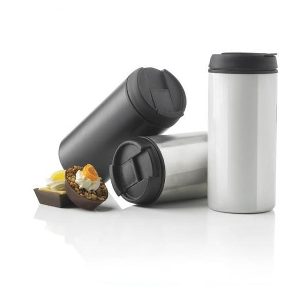 Kubek termiczny w srebrnym kolorze XD Design Metro, 300 ml-image-2