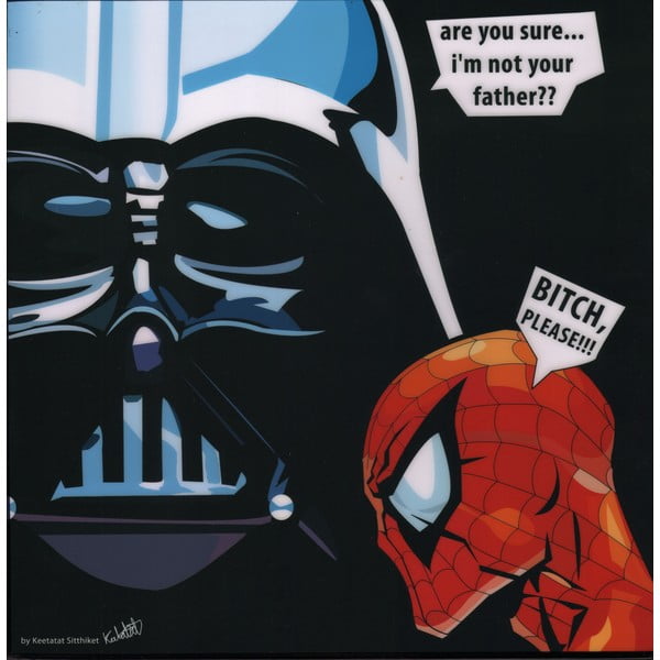 Obraz "Darth Vader - are you sure I am not your father"