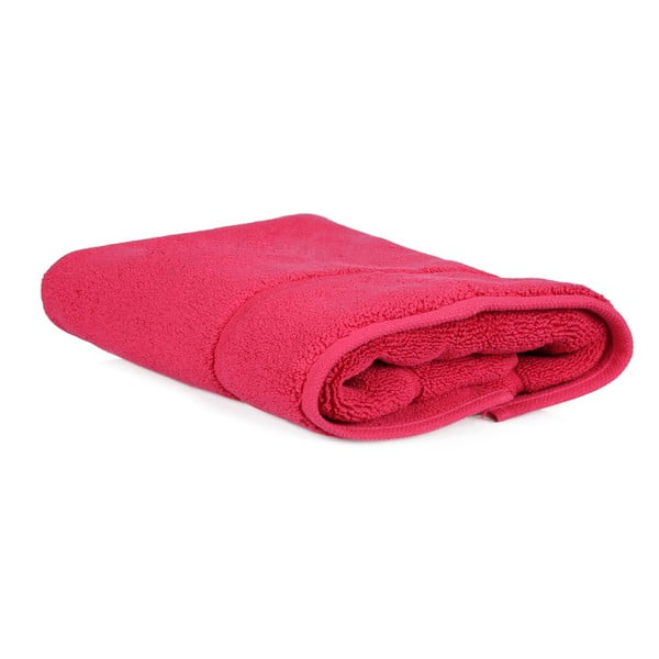 Ciemnoróżowy ręcznik Billy, 50x75 cm
