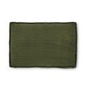 Zielona sztruksowa poduszka na sofę Blok – Kave Home