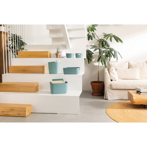 Plastikowy koszyk do przechowywania 28x28x27 cm Softex – Curver-image-1