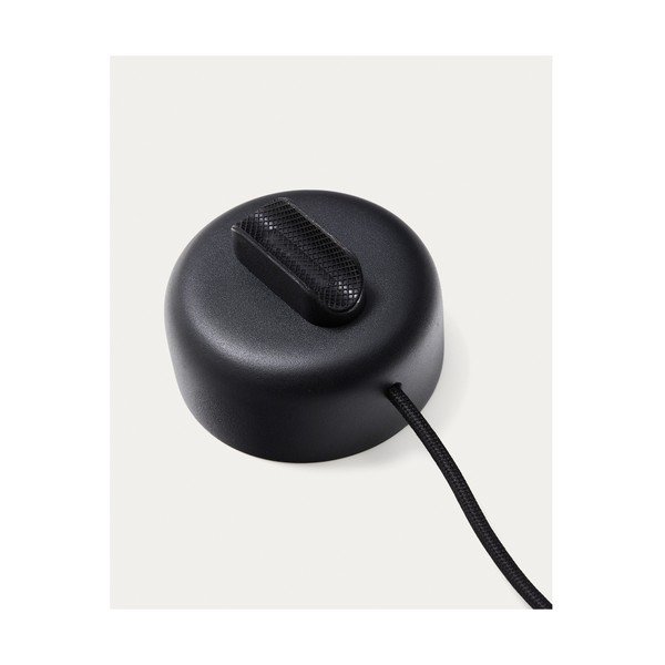 Czarna metalowa lampa punktowa LED ø 8,5 cm Orey – Kave Home-image-4