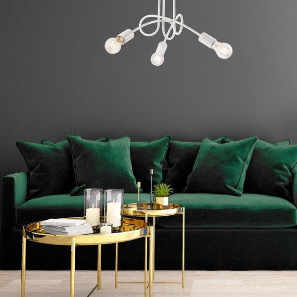 Biała lampa sufitowa bez klosza 36x36 cm Camilla – LAMKUR-image-3