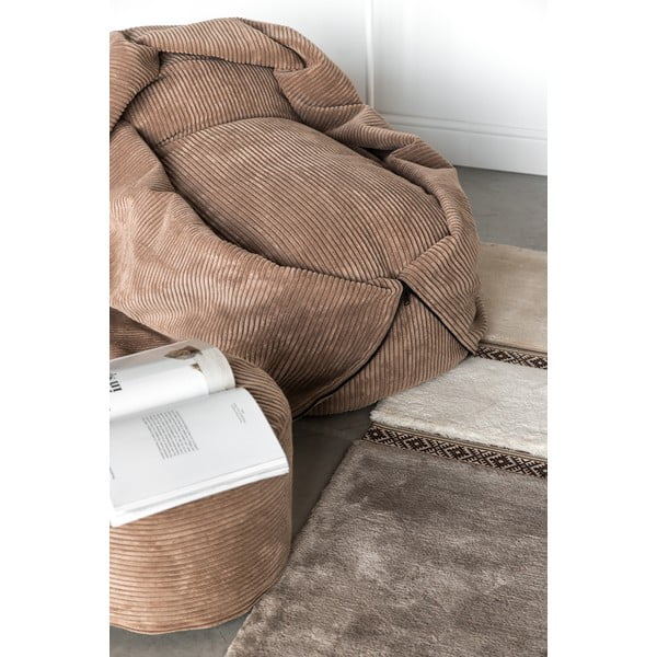 Musztardowy sztruksowy dziecięcy worek do siedzenia Cocoon 100 – SLOWDOWN-image-1