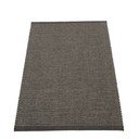 Antracytowy dywan odpowiedni na zewnątrz 70x120 cm Emm Black Linen – Pappelina