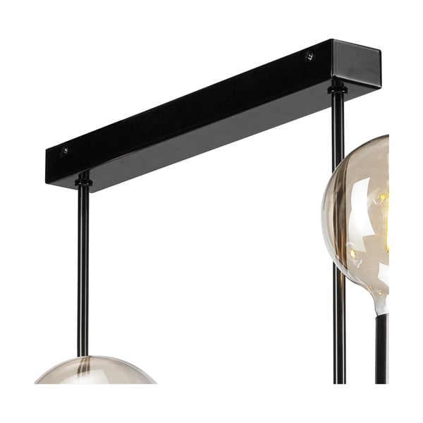 Czarna lampa sufitowa − LAMKUR-image-3