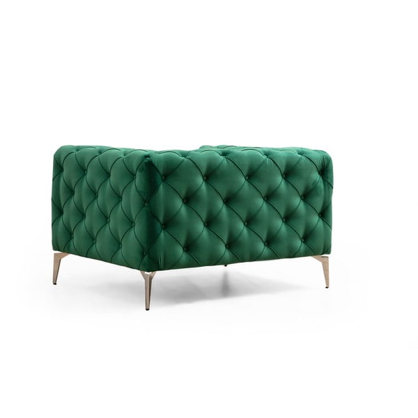Zielony fotel Como – Artie-image-2