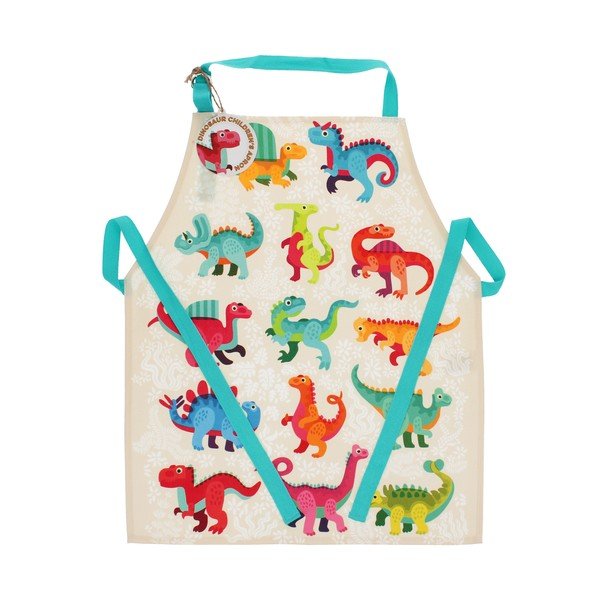 Bawełniany fartuszek dziecięcy Baby Dinos – Rex London-image-3