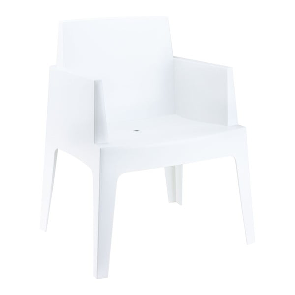 Białe krzesło ogrodowe Resol Urban 