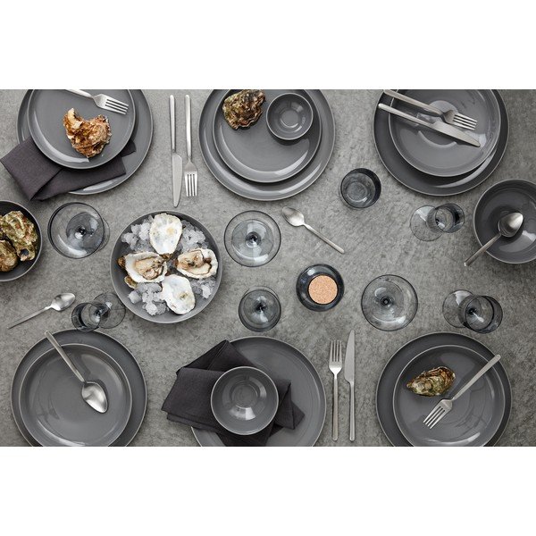 Czarna serwetka lniana Blomus, 42x42 cm-image-2