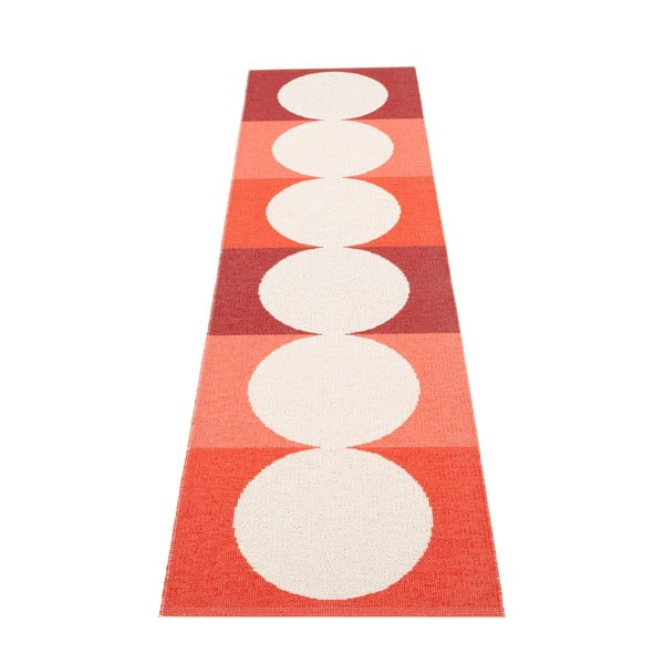 Czerwono-kremowy chodnik odpowiedni na zewnątrz 70x280 cm Otto Berry – Pappelina-image-2