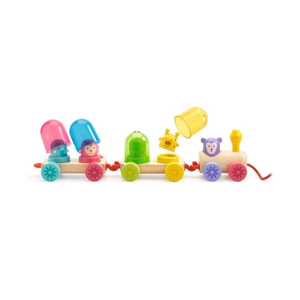 Zabawka drewniana Rainbow Train – Djeco