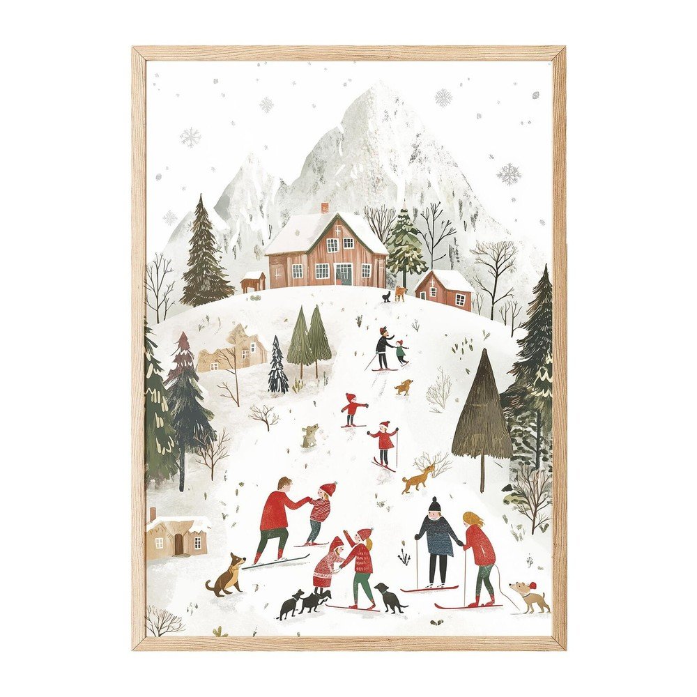 Obraz drukowany z ramą w zestawie 30x40 cm – Wallity