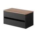 Czarny metalowy stojak na ręczniki papierowe Rin – YAMAZAKI