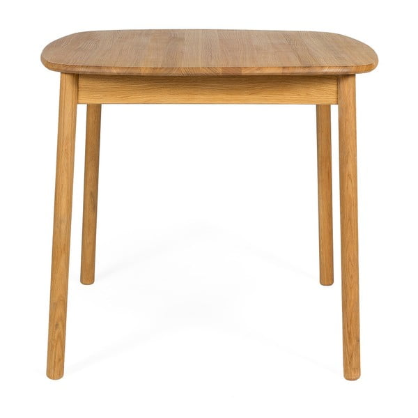 Stół z olejowanego drewna dębowego Askala Naos, 85x85 cm