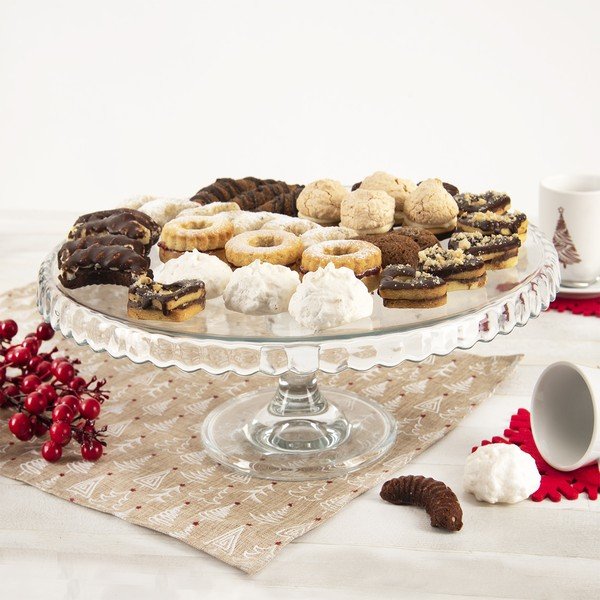 Szklana patera na ciasto – Orion-image-1