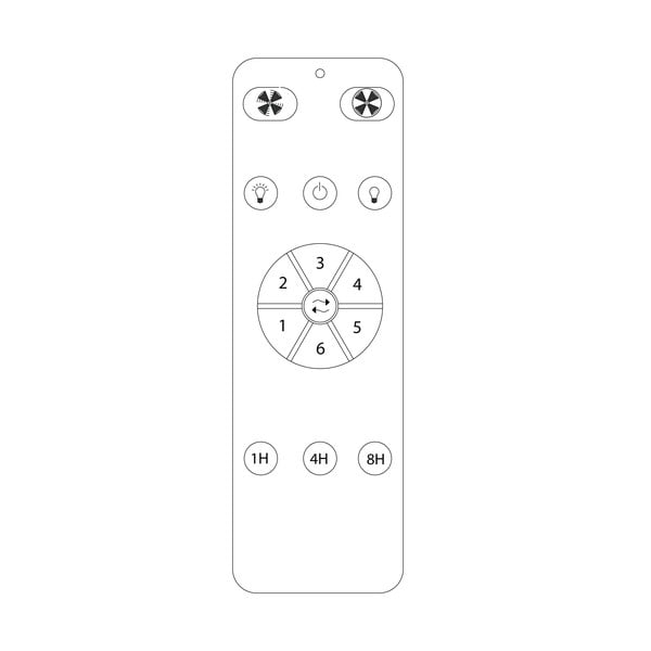 Lampa sufitowa z timerem/z wentylatorem w jasnym naturalnym kolorze ø 13 cm Achilia – SULION-image-3