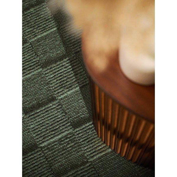 Ciemnozielony wełniany chodnik tkany ręcznie 80x200 cm Scala – Villeroy&Boch-image-4