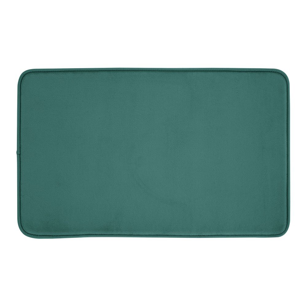 Zielony dywanik łazienkowy do wanny/pod prysznic z pianki pamięciowej 50x80 cm Anti-Bacterial – Catherine Lansfield