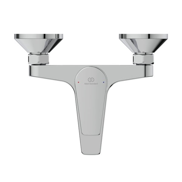 Wannowa bateria ścienna w kolorze srebra z połyskiem Cerafine D – Ideal Standard-image-3