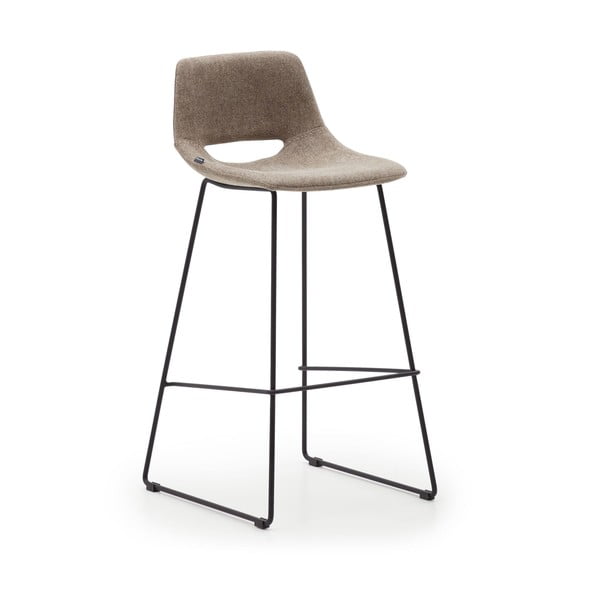 Jasnobrązowy hoker (wysokość siedziska 76 cm) Zahara – Kave Home