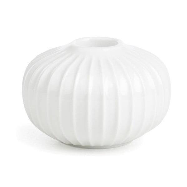 Biały porcelanowy świecznik Kähler Design Hammershoi, ⌀ 8 cm