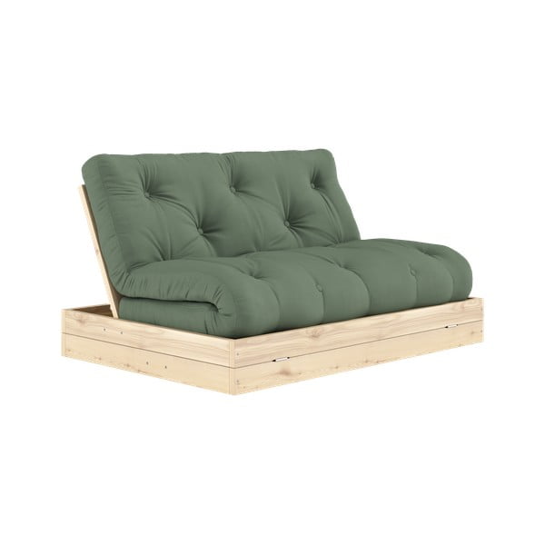 Zielona rozkładana sofa 145 cm Flip – Karup Design-image-3