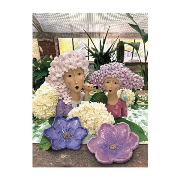 Taca dekoracyjna z żywicy polimerowej ø 26 cm Flora – Brandani-image-1