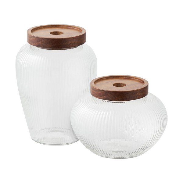 Szklane pojemniki 2 szt. Maya – House Nordic