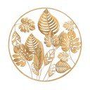 Metalowa dekoracja ścienna Jungle – Mauro Ferretti