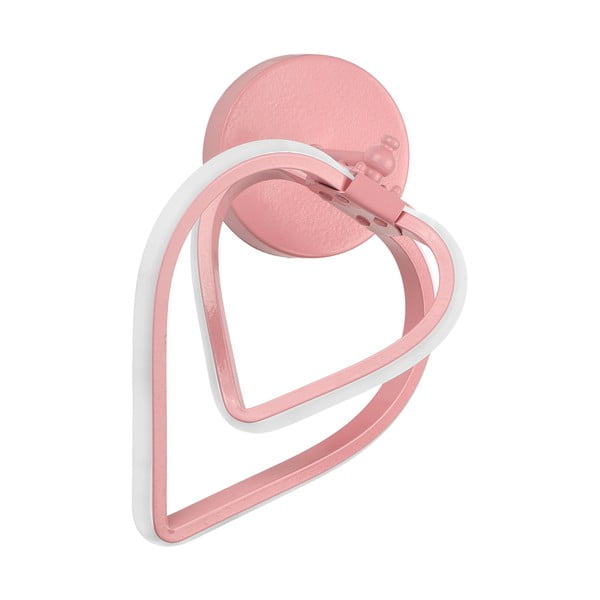 Różowy metalowy kinkiet LED Sevinc – Squid Lighting-image-3